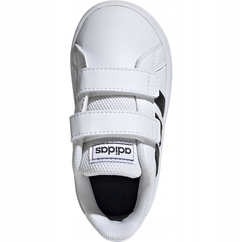 Boty adidas Grand Court I Jr EF0118 bílý 2