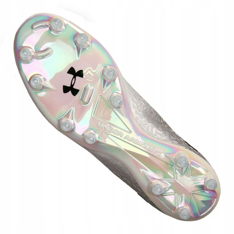 Kopačky Under Armour Magnetico Pro Fg M 3000 111-100 bílý šedá 2