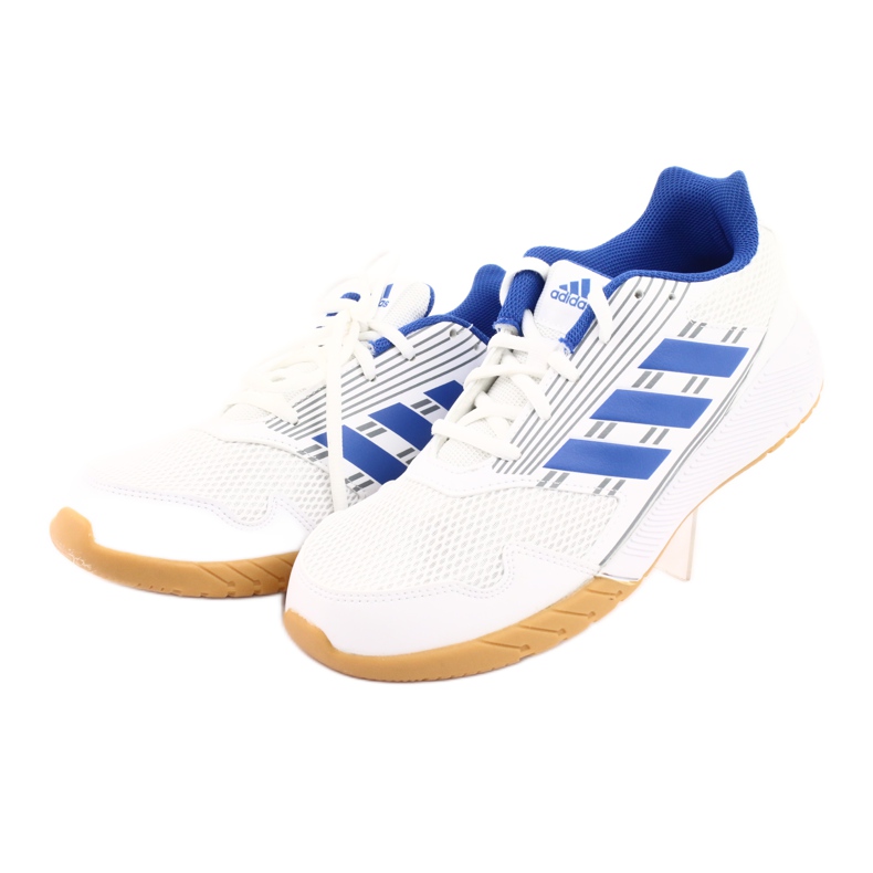 Boty Adidas Alta Run Jr BA9426 bílý modrý 3