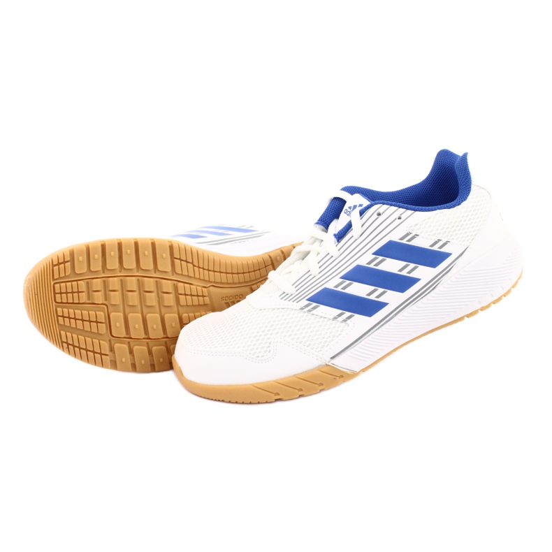 Boty Adidas Alta Run Jr BA9426 bílý modrý 5