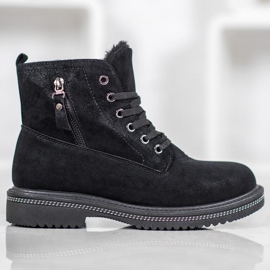 SHELOVET Trapery se třpytkami černá 2