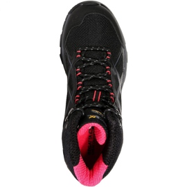 Boty Regatta Wms Kota Mid W RWF490 7HQ černá růžový 1 Boty Regatta Wms Kota Mid W RWF490 7HQ černá růžový 1