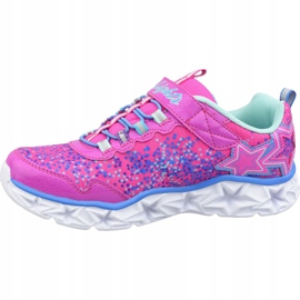 Boty Skechers Galaxy Lights Jr 10920L-NPMT růžový 1 Boty Skechers Galaxy Lights Jr 10920L-NPMT růžový 1