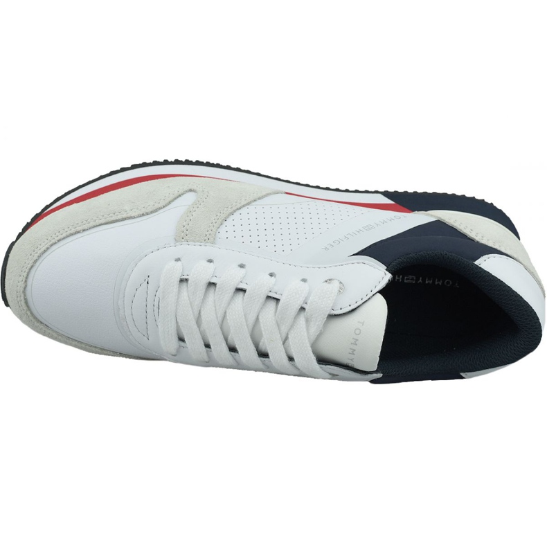 Tenisky Tommy Hilfiger Active City W FW0FW04304 020 bílý červené námořnická modrá 2