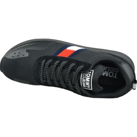 Boty Tommy Hilfiger Flag Flexi Tommy Jeans Tenisky M EM0EM00331 990 černý 2