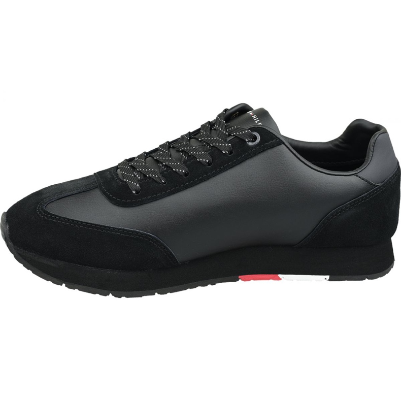 Boty Tommy Hilfiger Corporate Leather Flag Runner M FM0FM02380 990 černý 1