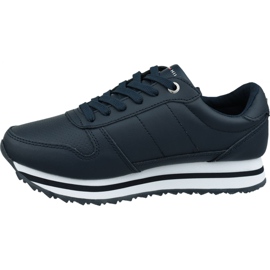 Boty Tommy Hilfiger Tommy Retro Crystal Sneaker W FW0FW04683 Cki námořnická modř 1