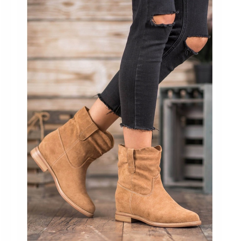 Seastar Módní kovbojské boty hnědý 2