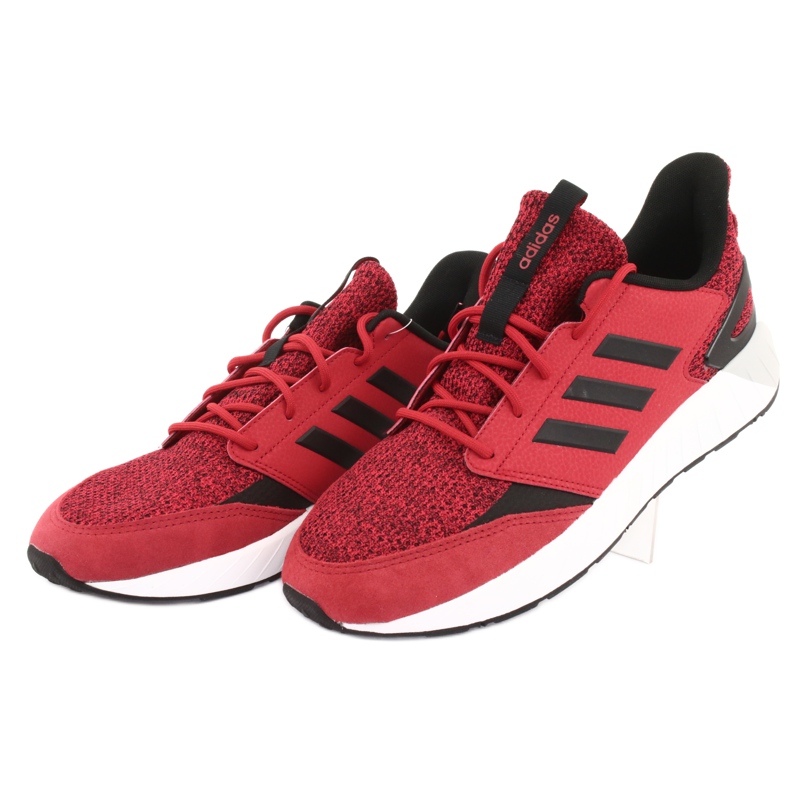 Boty Adidas Questarstrike M G25772 černá červené 3