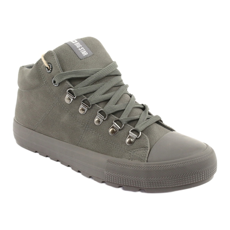 Šedé tenisky Big Star 174176 šedá 1