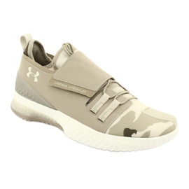 Tréninkové boty Under Armour Architech 3Di Valor M 3000 368-200 hnědý zelený 1