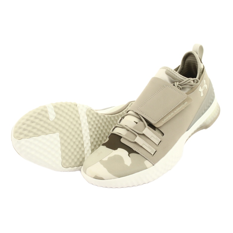 Tréninkové boty Under Armour Architech 3Di Valor M 3000 368-200 hnědý zelený 5