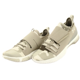 Tréninkové boty Under Armour Architech 3Di Valor M 3000 368-200 hnědý zelená 3