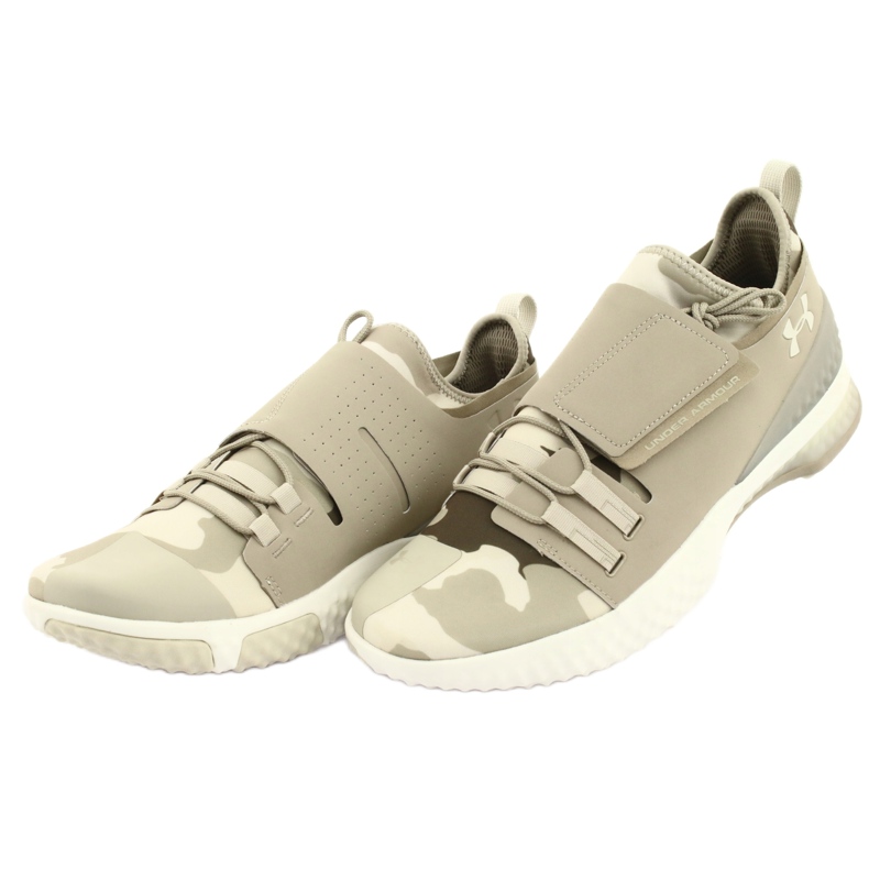 Tréninkové boty Under Armour Architech 3Di Valor M 3000 368-200 hnědý zelený 3