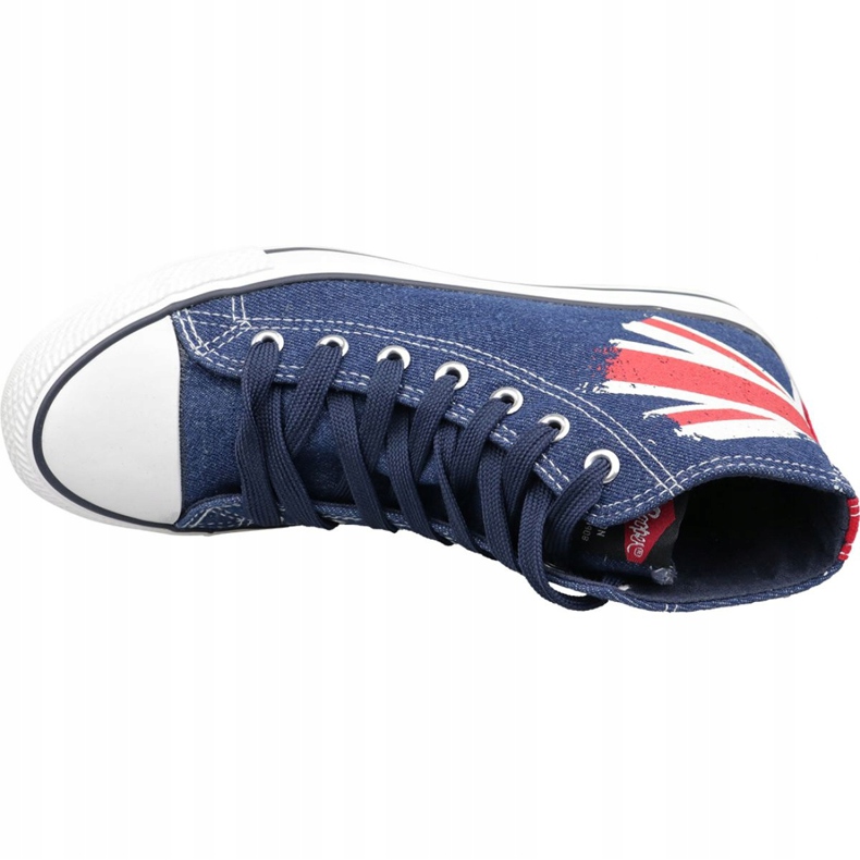 Boty Lee Cooper High Cut 1 M LCW-19-530-041 námořnická modř 2