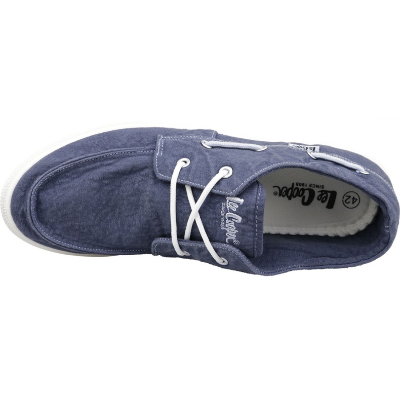 Boty Lee Cooper Master X-03 M LCW-19-530-091 námořnická modř 2