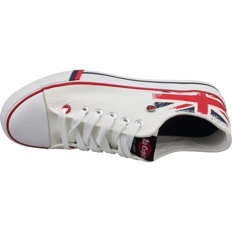 Boty Lee Cooper Low Cut 1 M LCWL-19-530-031 bílý 2