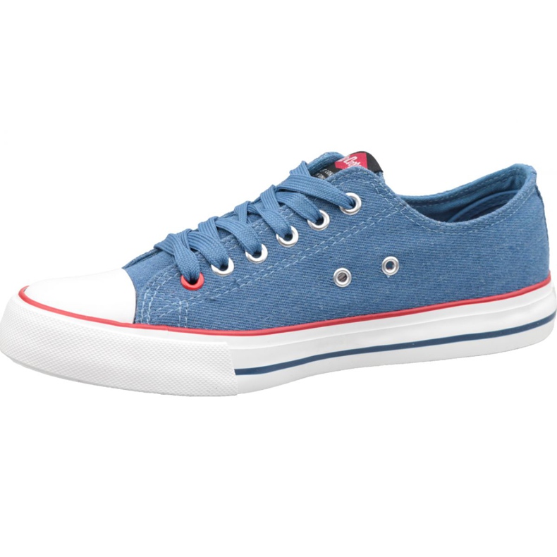 Boty Lee Cooper Low Cut 1 W LCWL-19-530-032 modrý 1