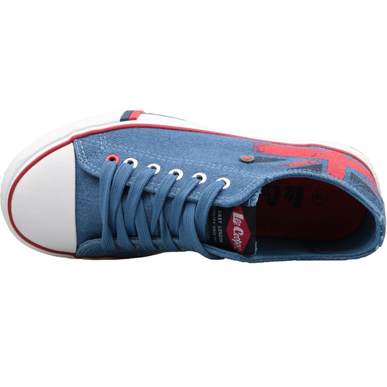 Boty Lee Cooper Low Cut 1 W LCWL-19-530-032 modrý 2