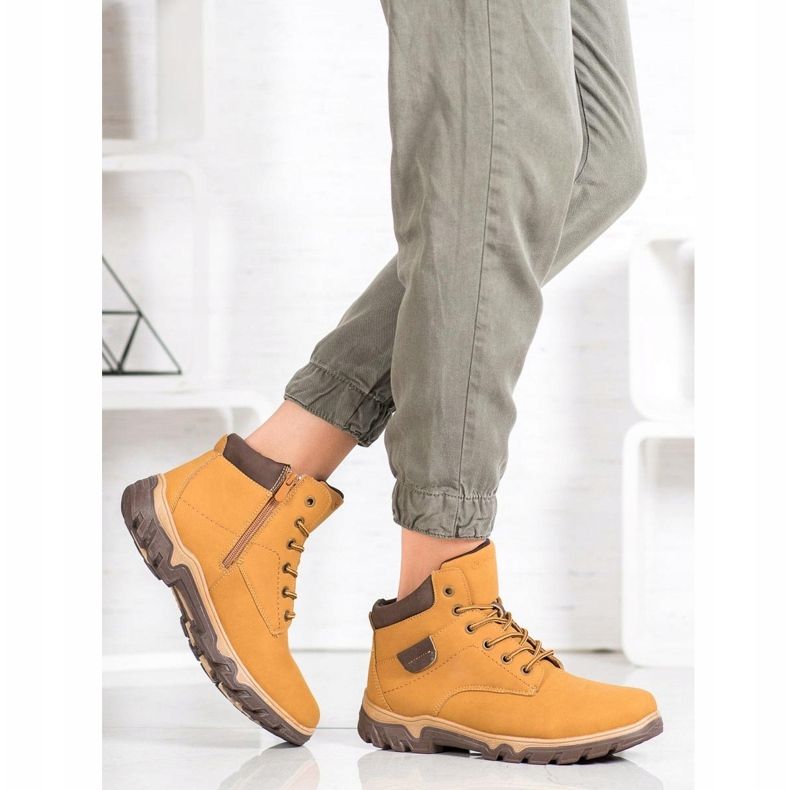 Šněrovací boty MCKEYLOR hnědý 2