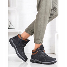 Teplé boty MCKEYLOR námořnická modř 2