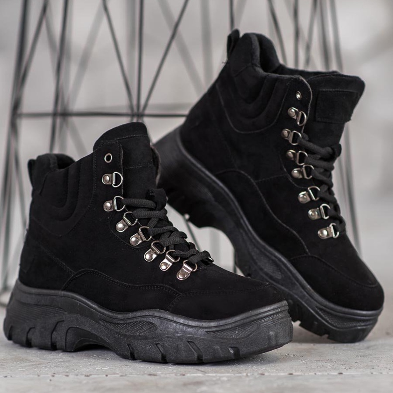 Yes Mile Pohodlné lapače na platformě černý 1