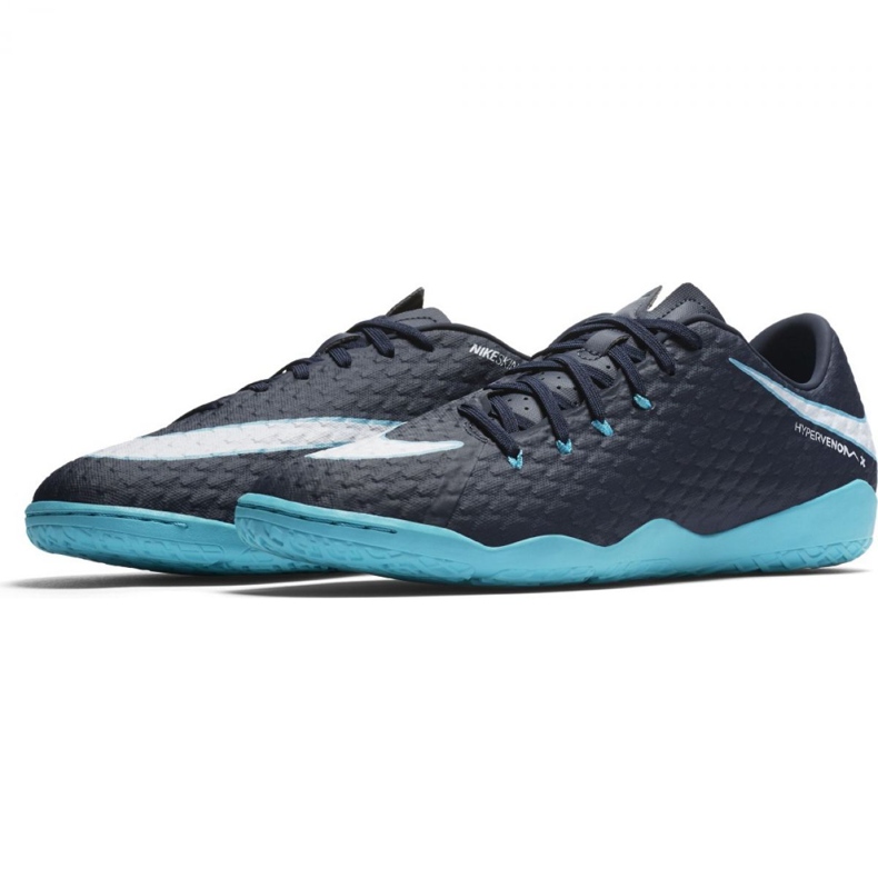 Sálová obuv Nike HypervenomX Phelon Iii Ic vícebarevný námořnická modrá 1 Sálová obuv Nike HypervenomX Phelon Iii Ic vícebarevný námořnická modrá 1
