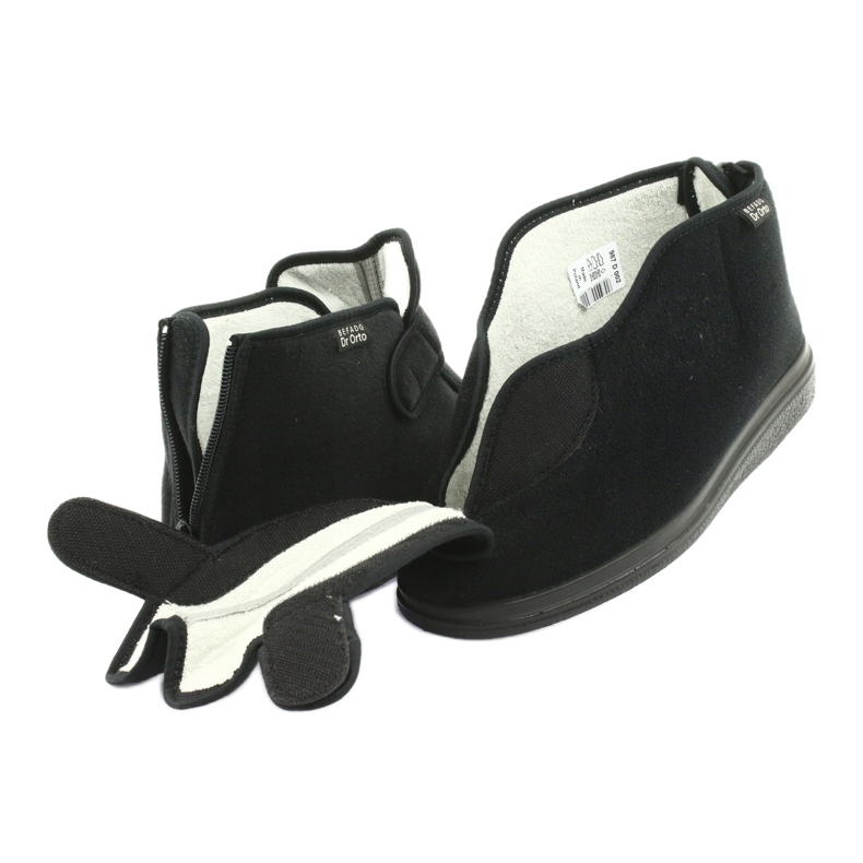 Dr.orto Befado Women's for Sick Feet 987d002 Black Silber Insert černý 4