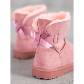 Haver Pohodlné Mukluki růžový 1 Haver Pohodlné Mukluki růžový 1