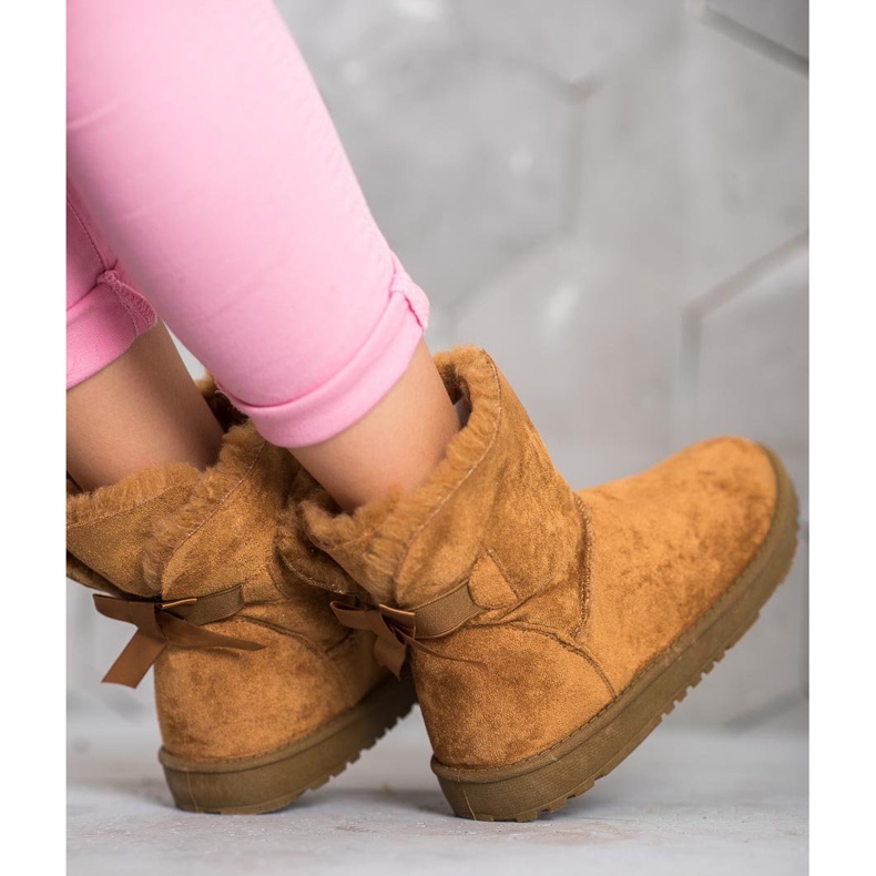 Haver Pohodlné Mukluki hnědý 1