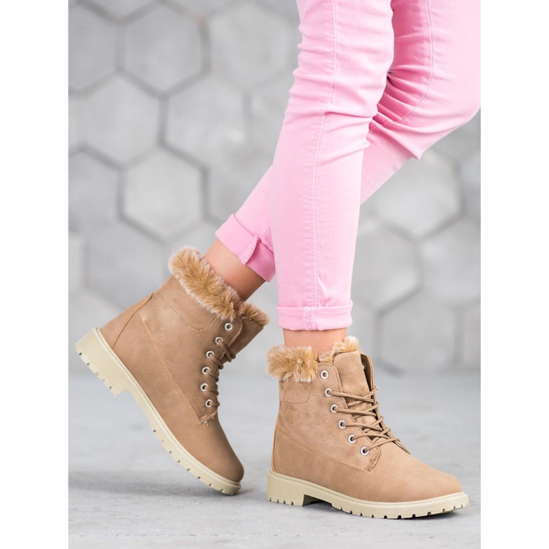 SHELOVET Pohodlné lapače hnědý 1