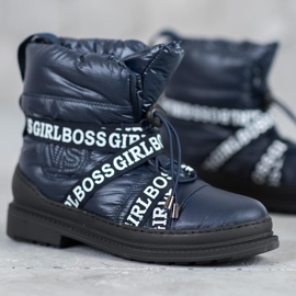 Vices Dívčí boty Boss modrý 5