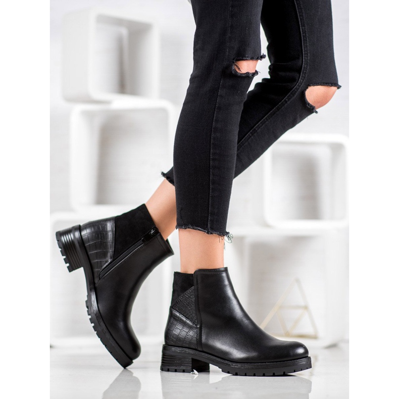 Bestelle Klasičtí pracovníci na platformě černá 1