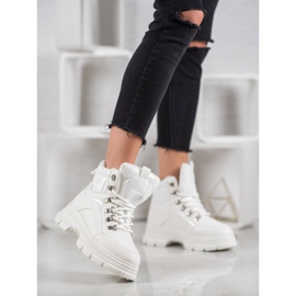 SHELOVET Teplé tenisky bílý 2