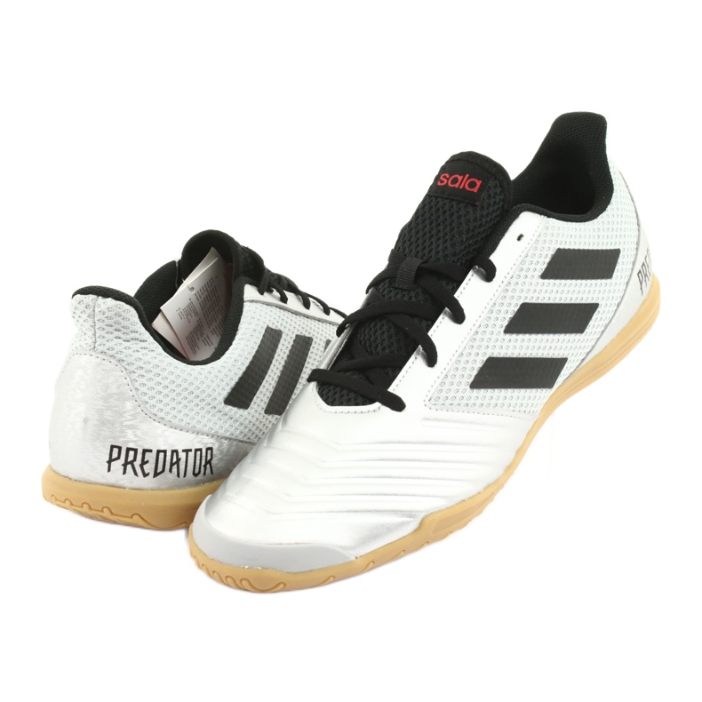 Sálová obuv adidas Predator 19.4 In M F35630 stříbrný 3