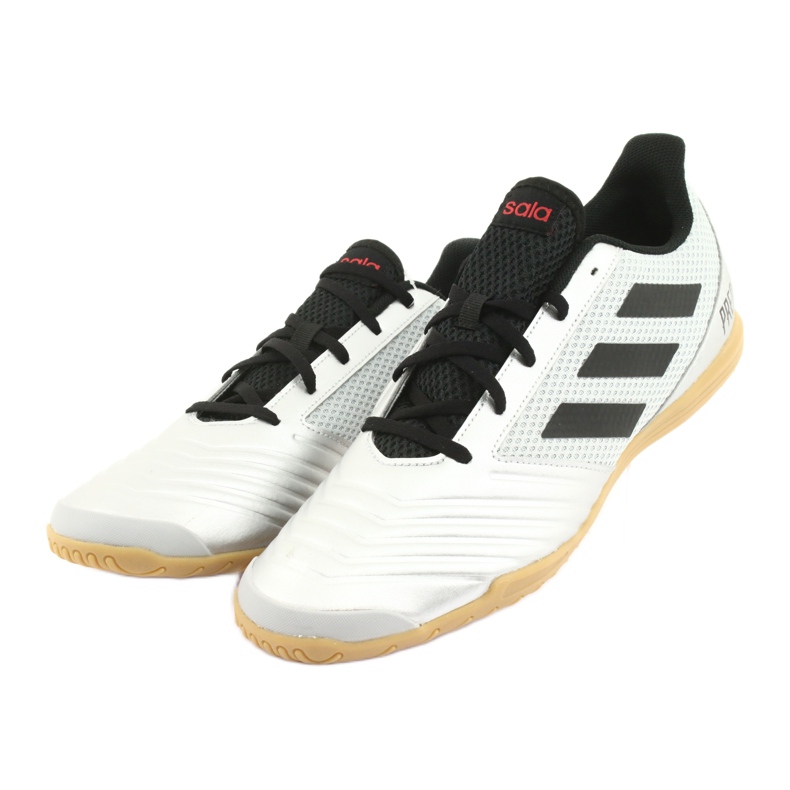 Sálová obuv adidas Predator 19.4 In M F35630 stříbrný 2
