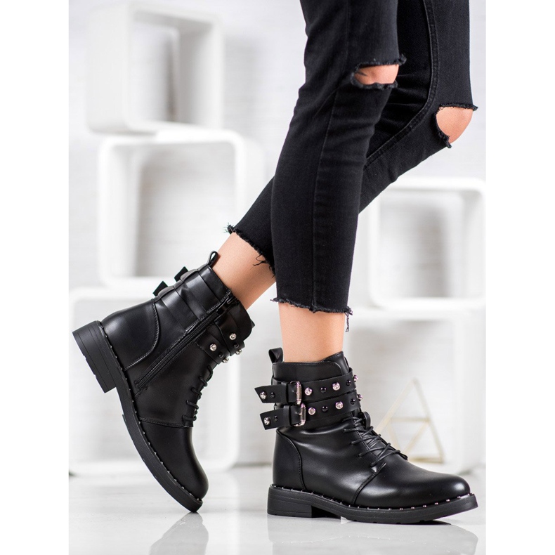 SDS Pracovníci s kubickými zirkony černá 1