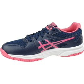 Volejbalové boty Asics Upcourt 3 W 1072A012-407 žluť námořnická modř 1