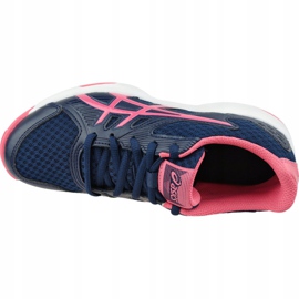 Volejbalové boty Asics Upcourt 3 W 1072A012-407 žluť námořnická modř 2