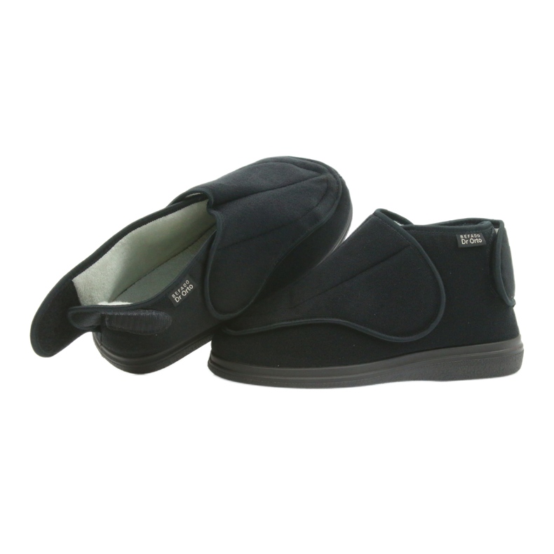 Dr.orto Befado Men's Stippers PU 163M002 Black černá 3