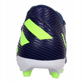 Boty Adidas Nemeziz Messi 19.3 Fg M EF1806 fialový námořnická modrá 2