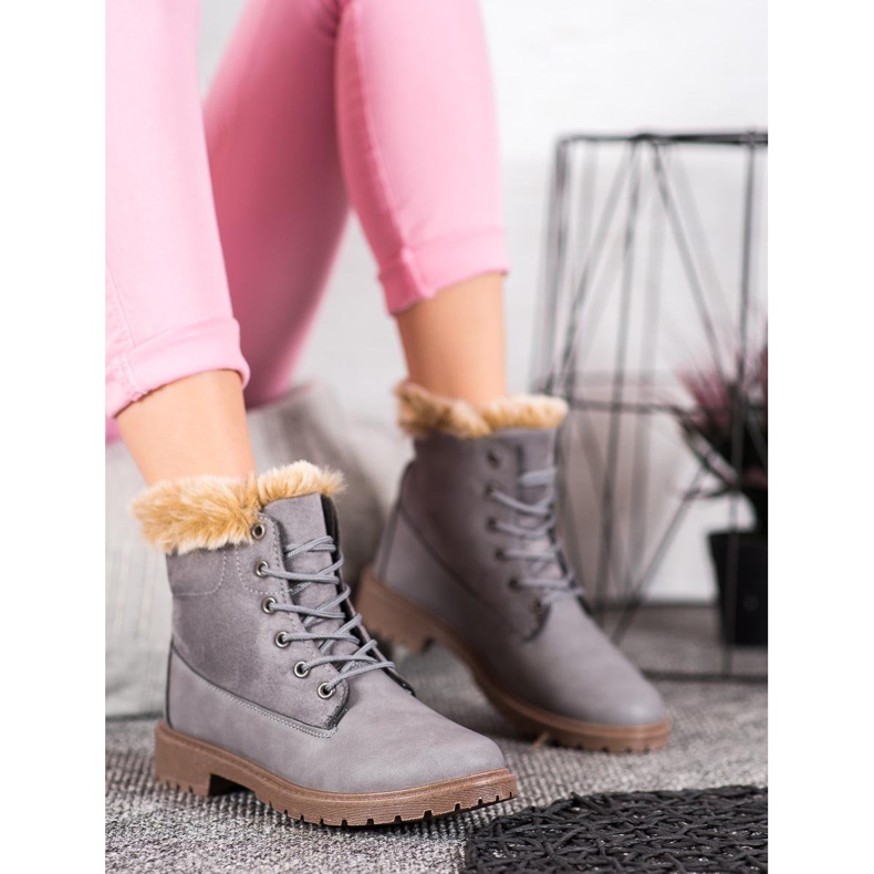 SHELOVET Pohodlné lapače šedá 2