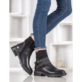 Erynn Pracovníci se sponou černá 1