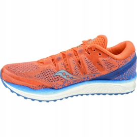 Běžecké boty Saucony Freedom Iso 2 M S20440-36 modrý pomerančový vícebarevný 1