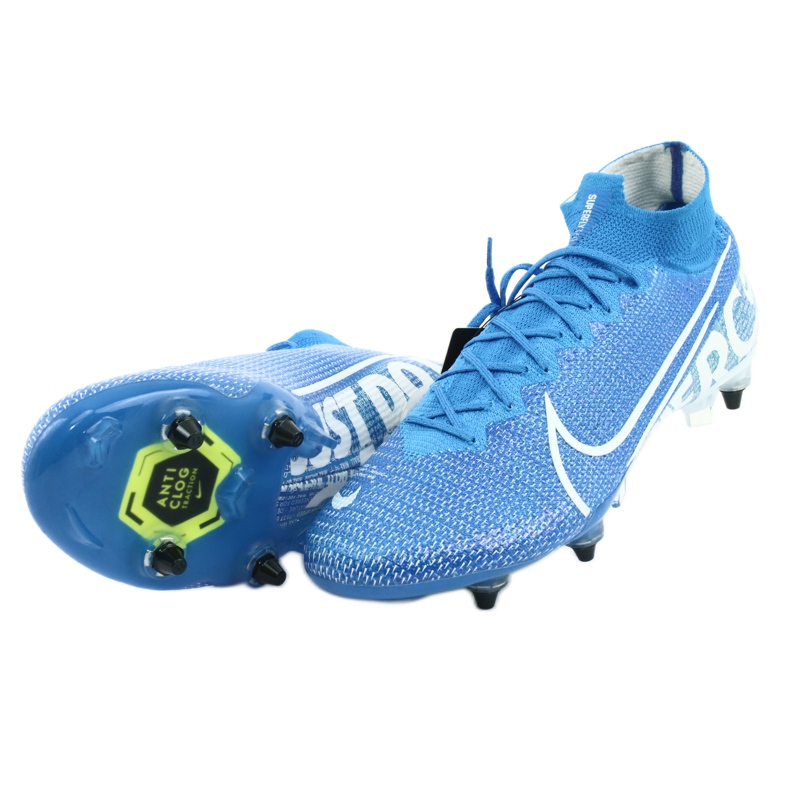 Kopačky Nike Mercurial Superfly 7 Elite SG-Pro Ac M AT7894-414 modrý 5