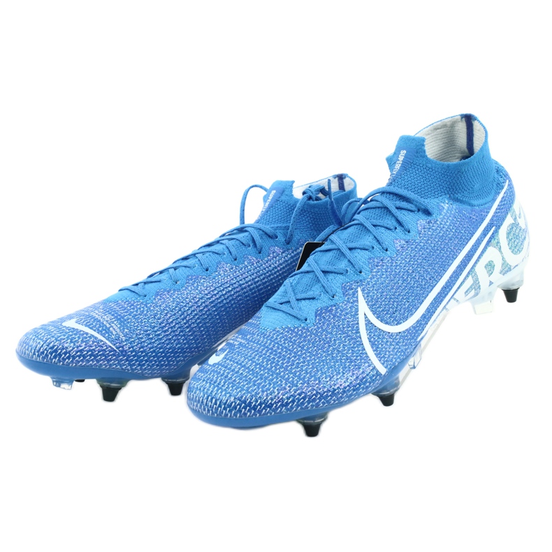 Kopačky Nike Mercurial Superfly 7 Elite SG-Pro Ac M AT7894-414 modrý 3