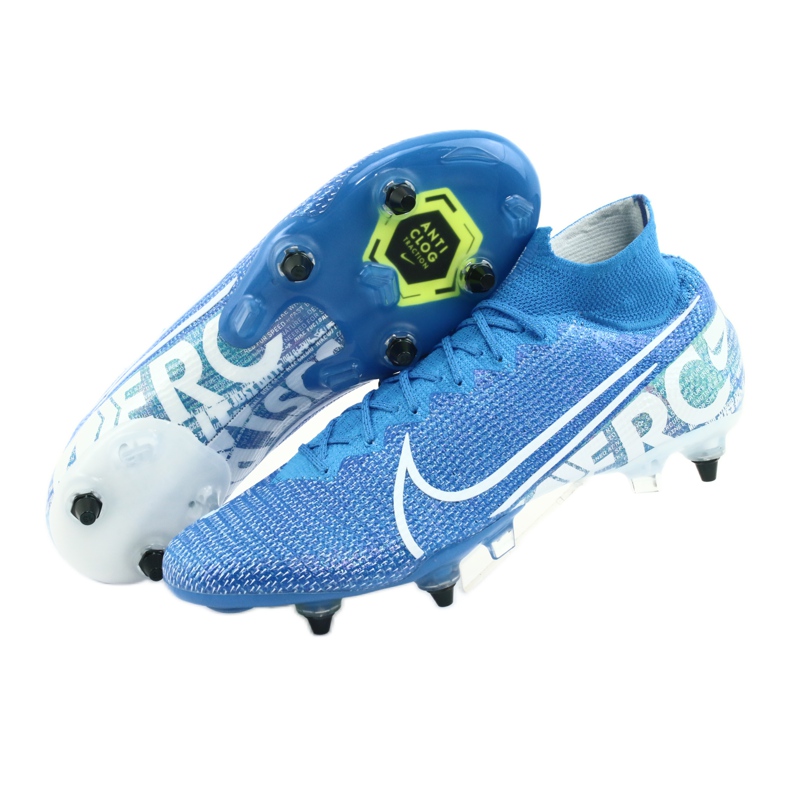 Kopačky Nike Mercurial Superfly 7 Elite SG-Pro Ac M AT7894-414 modrý 6