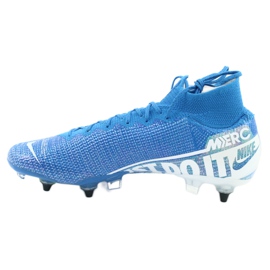 Kopačky Nike Mercurial Superfly 7 Elite SG-Pro Ac M AT7894-414 modrý 2
