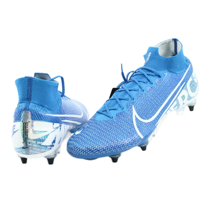 Kopačky Nike Mercurial Superfly 7 Elite SG-Pro Ac M AT7894-414 modrý 4