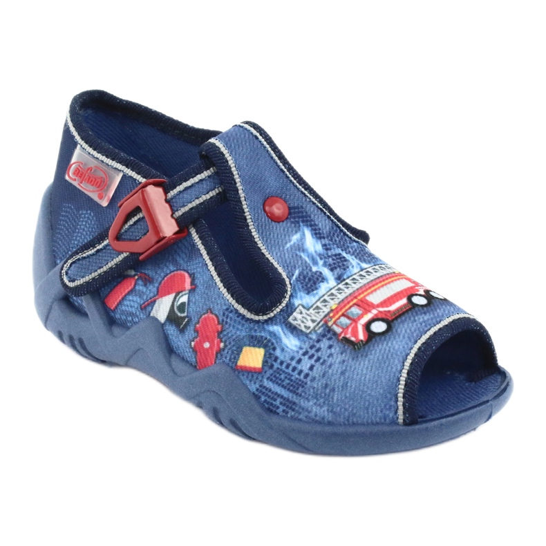 Dětská obuv Befado 217P101 červený námořnická modř modrý 1